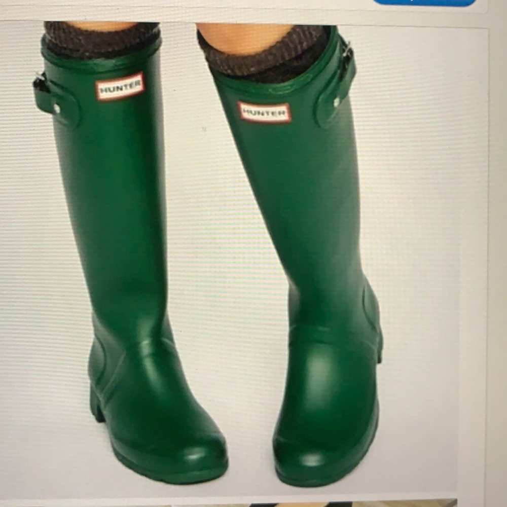 Hunter Green Women's Winter & Rain Boots